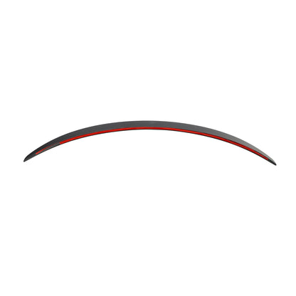OEM Style Matte Black Carbon Fiber Rear Trunk Spoiler for Tesla Model Y Sedan(2020-2024)