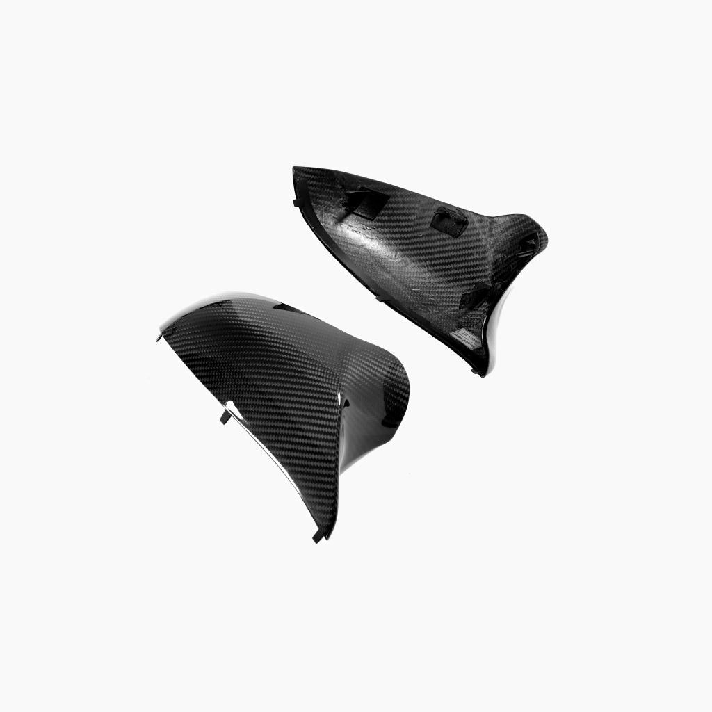 ST Style REPLACEMENT Carbon Fiber Mirror Caps For BMW M3 F80 ,M4 F82/F83 ,M2 F87 (2014-20)