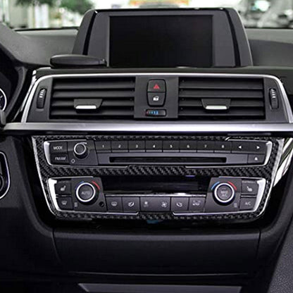 ST Style Carbon Fiber Center Console CD Trim For BMW M3/M4, 3 Series/4 Series F Generation