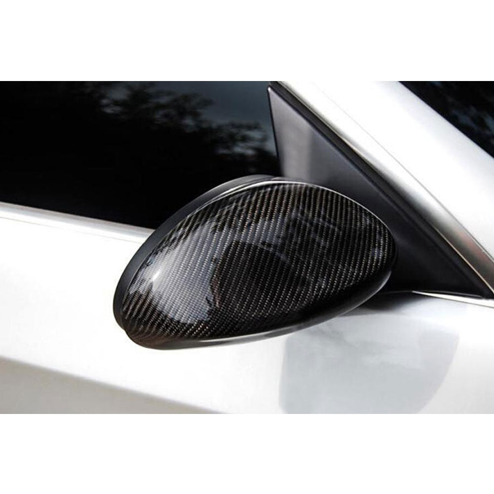 ST Style Carbon Fiber add on Mirror Caps for BMW 3 Series E92/E93 Pre-LCl (2006 2010)