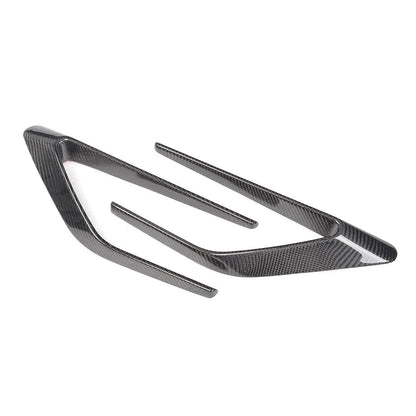 ST Style Carbon Fiber Side Fender Vents for Mercedes Benz C63 AMG W205 Pre‑Facelift (2015-2018)