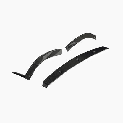 ST Style Carbon Fiber Front Lip for Mercedes Benz C63 AMG W205 Pre‑Facelift (2015–2018)