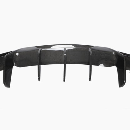 RENNTECH Style Carbon Fiber Rear Diffuser For Mercedes Benz AMG GT C/R190 Coupé (2015–2021)