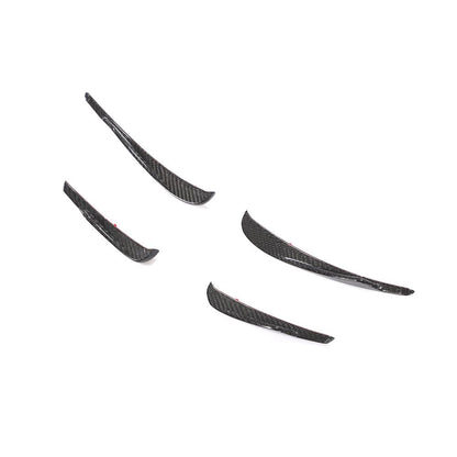 ST Style Carbon Fiber Front Canards For BMW M6 F06/F12/F13 (2012–2018)