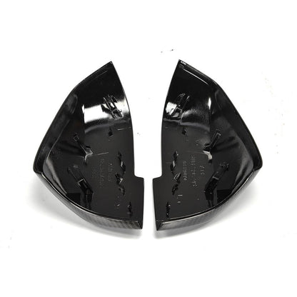 ST Style Carbon Fiber REPLACEMENT Mirror Caps for BMW 5 Series F10/F11 (2010–2017) ,6 Series F06/F12 (2011–2018)