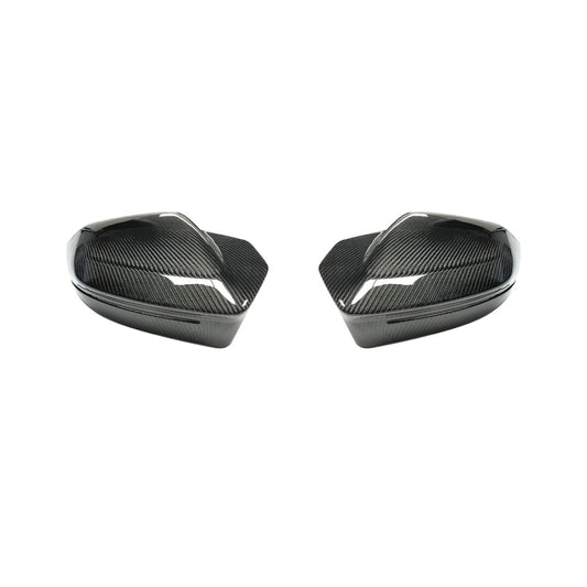ST Style Carbon Fiber REPLACEMENT Mirror Caps for BMW 5 Series I5 G60 / 7 Series G70 /X3 G45 (2023-present)