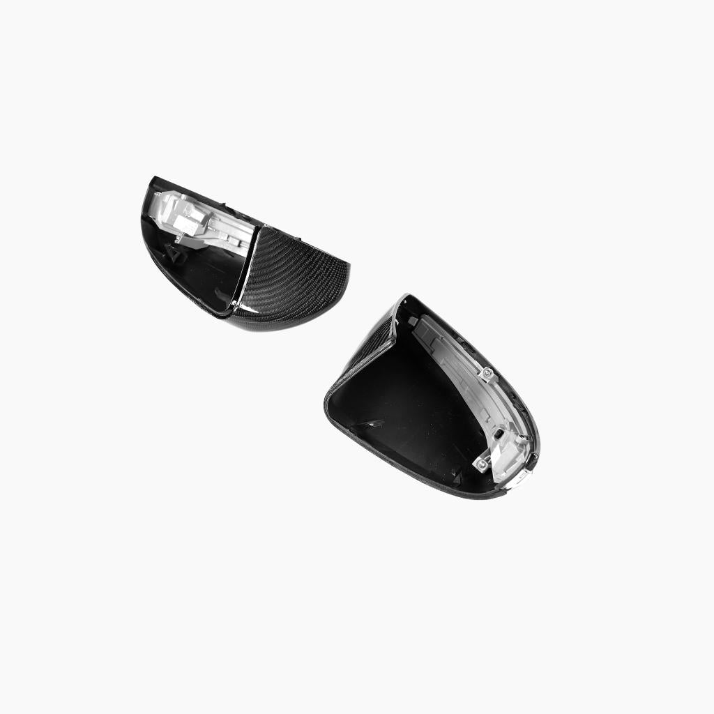 Carbon Fiber replacement  Mirror Caps For Mercedes Benz S‑Class W222 Pre‑Facelift,C63 AMG W205 Pre‑Facelift  (2014–2018)