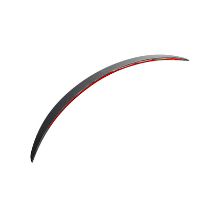 OEM Style Matte Black Carbon Fiber Rear Trunk Spoiler for Tesla Model 3 Sedan(2017–2023)