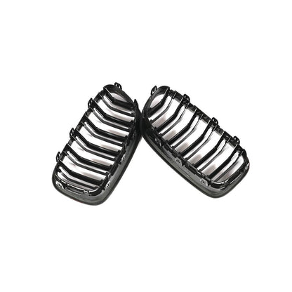 ST Style Carbon Fiber Dual Slat Front Grille for BMW 5 Series F10/F11 (2010–2017)