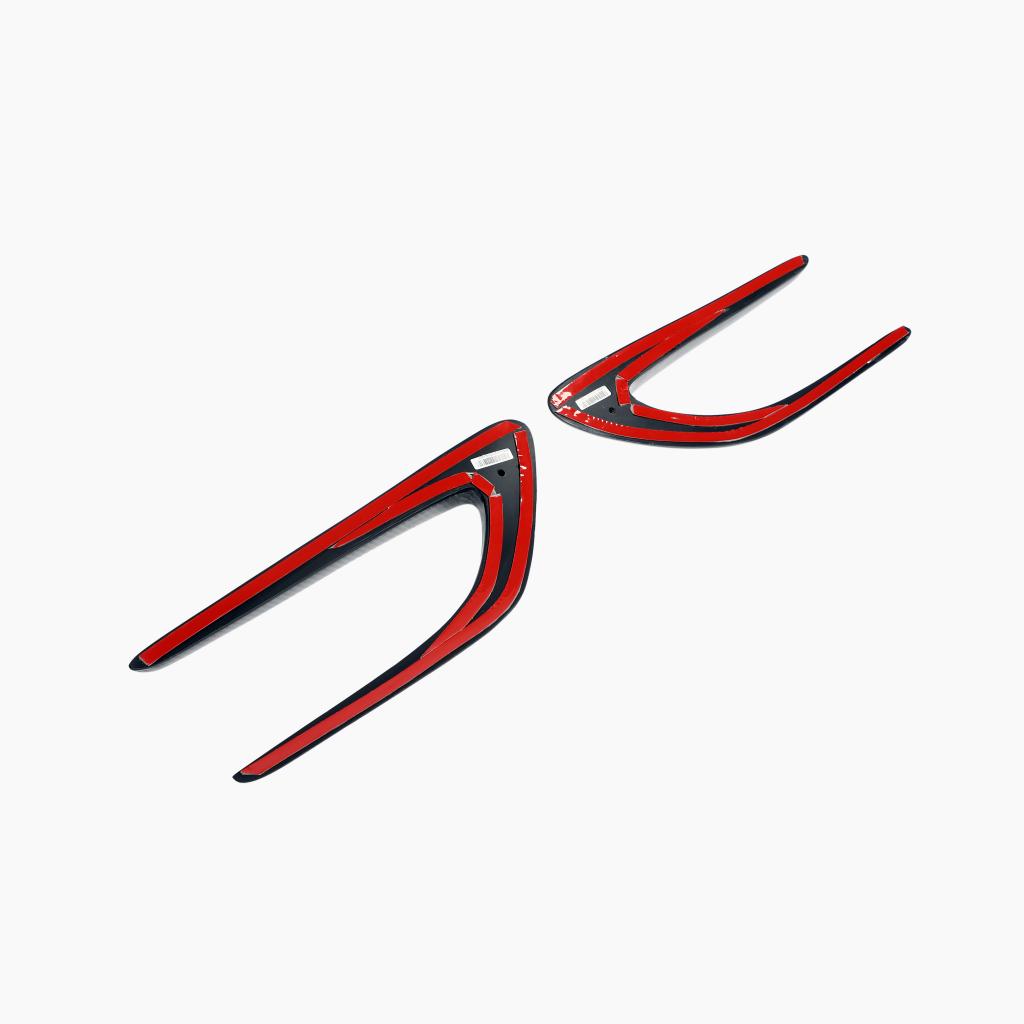 ST Style Carbon Fiber Side Panels For Mercedes Benz C63 AMG W205 Pre‑Facelift (2015–2018)
