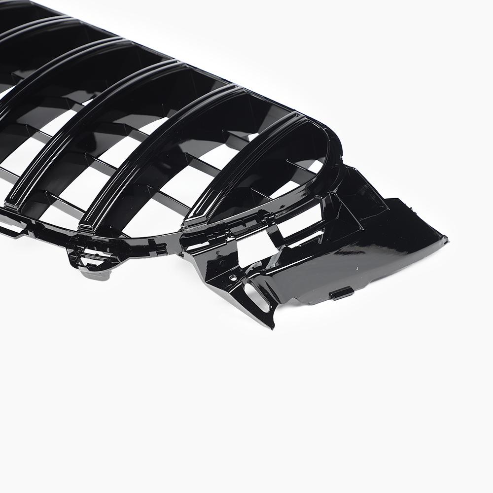 Gloss Black Front Grille For Mercedes Benz E-Class W213 Pre-Facelift (2016-2020)