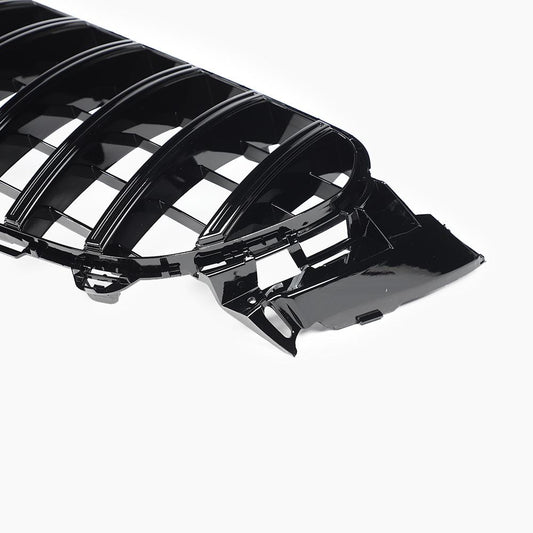 Gloss Black Front Grille For Mercedes Benz E-Class W213 Pre-Facelift (2016-2020)