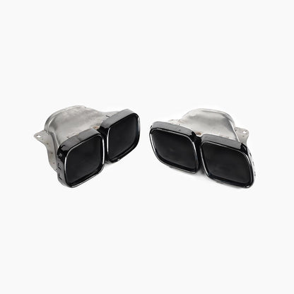 Gloss Black Dual Exhaust Rear Diffuser Kit for Mercedes Benz GLE 63 AMG C167 (2020+)
