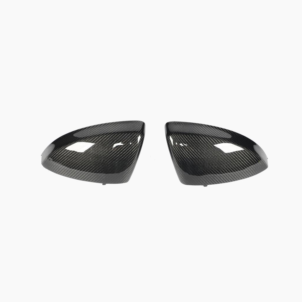 ST Style REPLACEMENT Carbon Fiber Mirror Caps For Audi TT RS MK3 8S Pre-LCI & R8 4S Pre‑LCI (2016–2019)