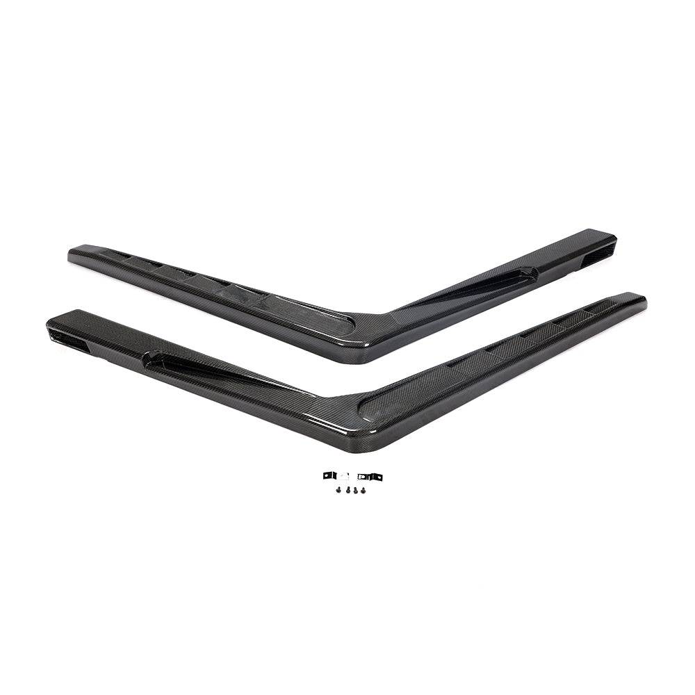 ST Style Carbon Fiber Air Intake Covers for Mercedes Benz G‑Class W463 (2013–2018)