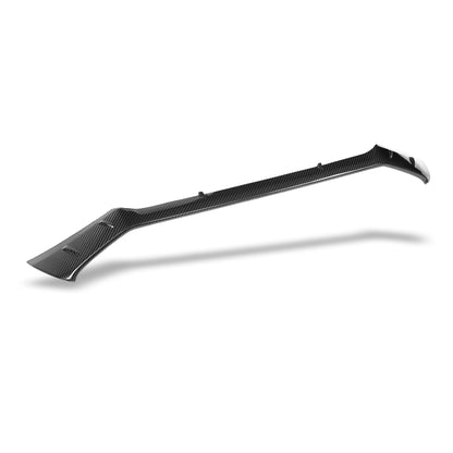 Audi RS3 8Y carbon fiber front grille fitted on car front angle