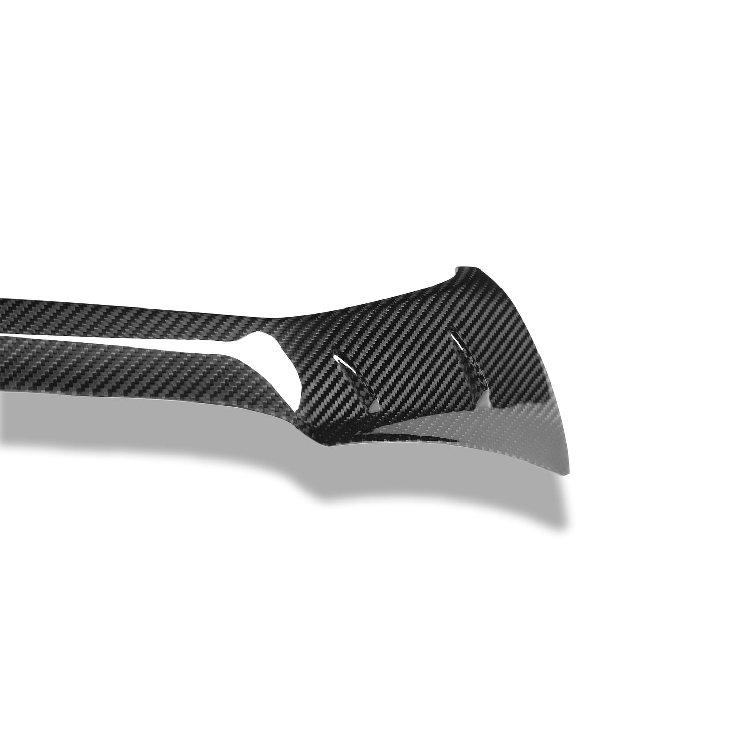RS3 8Y carbon fiber grille accent close up