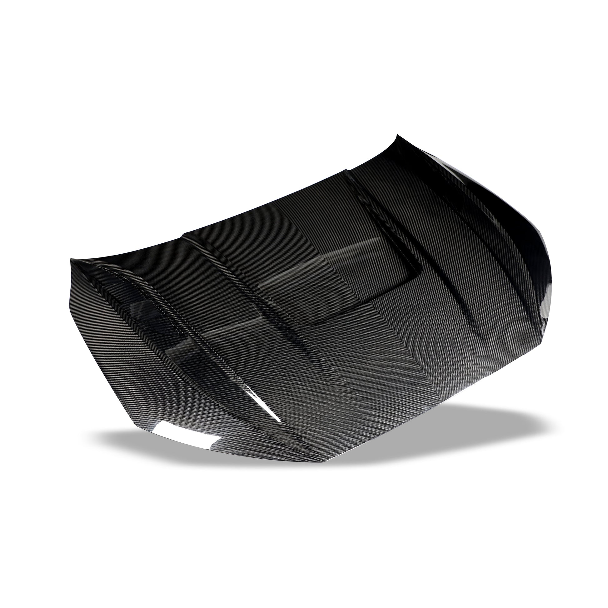 RS3 8Y carbon hood surface contour detail