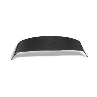 Audi RS3 8Y carbon fiber roof spoiler, side profile detail