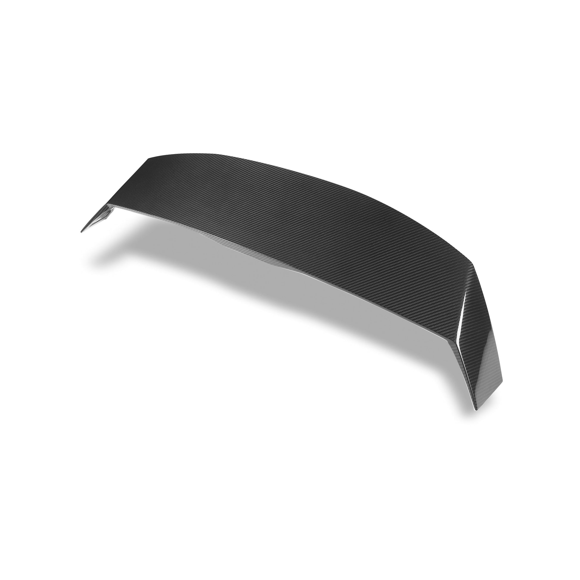 Audi RS3 8Y Sportback roof spoiler, rear glass edge close-up