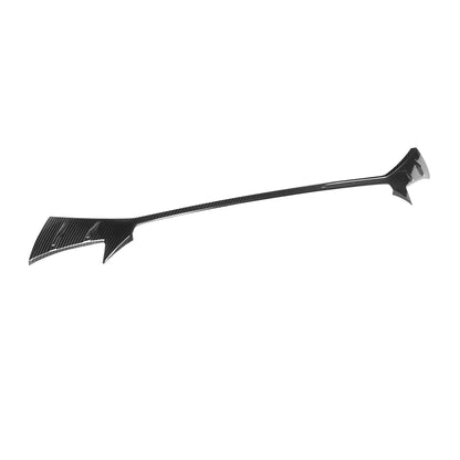 Audi RS4 B9.5 carbon fiber front grille center mount detail