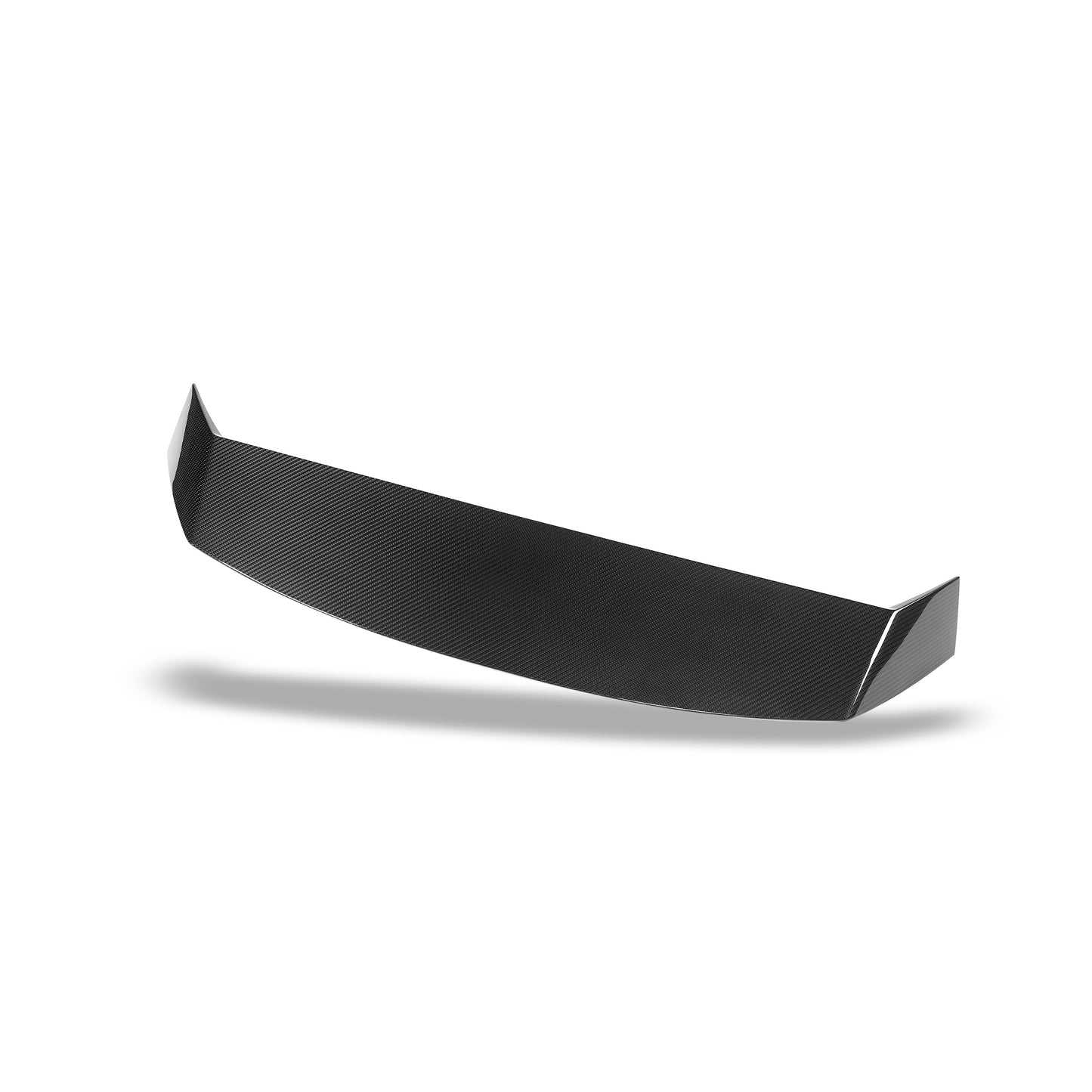 Audi RS4 B9.5 Avant roof spoiler fitted, upper rear detail