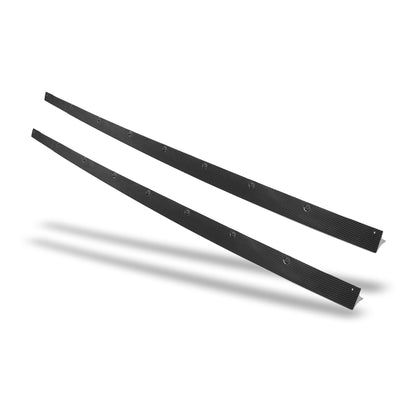 Audi RS4 B9.5 Avant carbon side skirt installed side profile