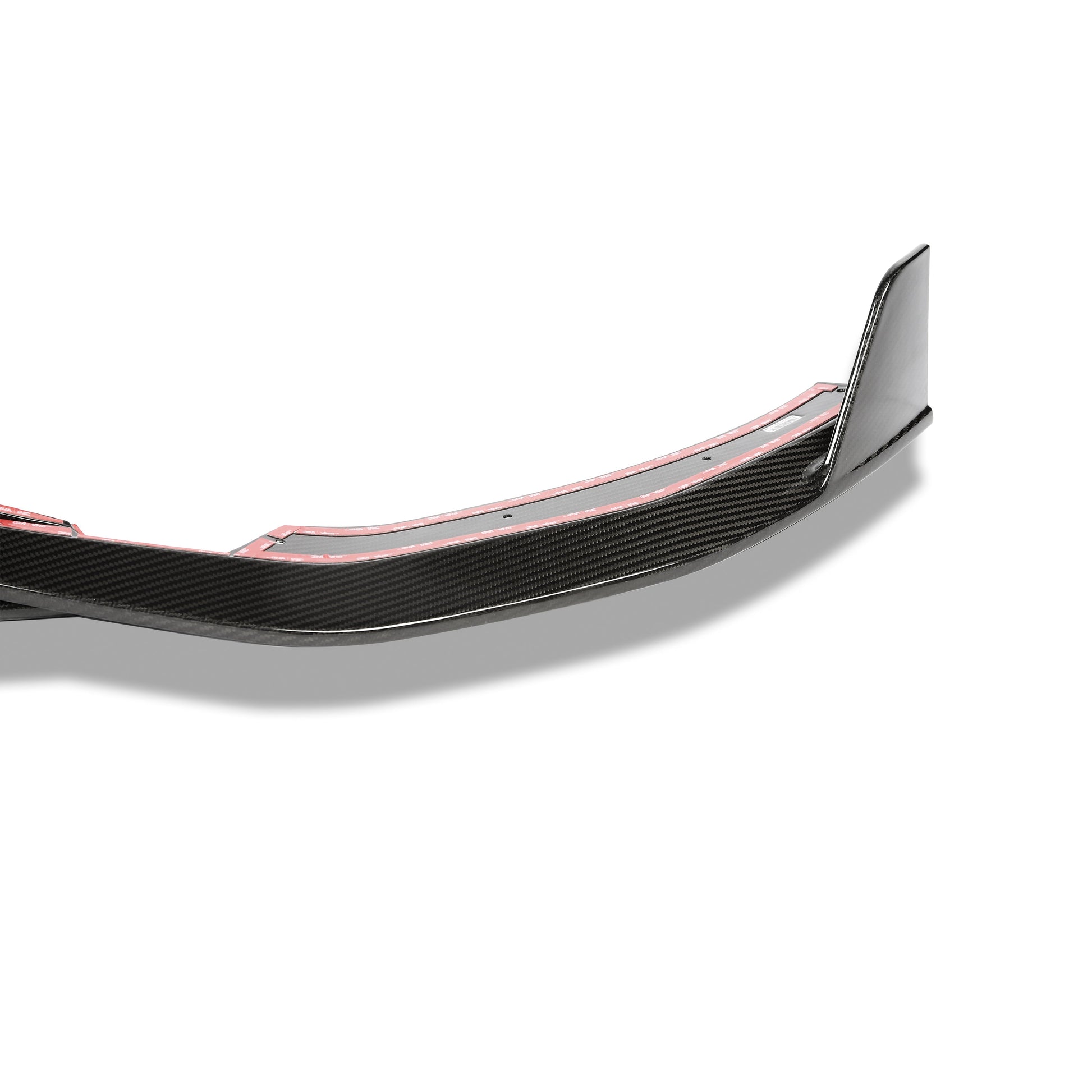 Audi RS5 B9.5 Coupe carbon fiber front lip side angle shot