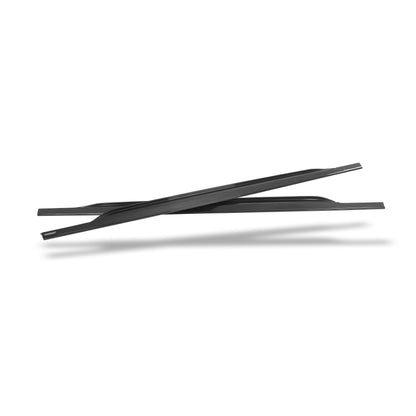 Audi RS5 B9.5 side skirt surface gloss and texture detail