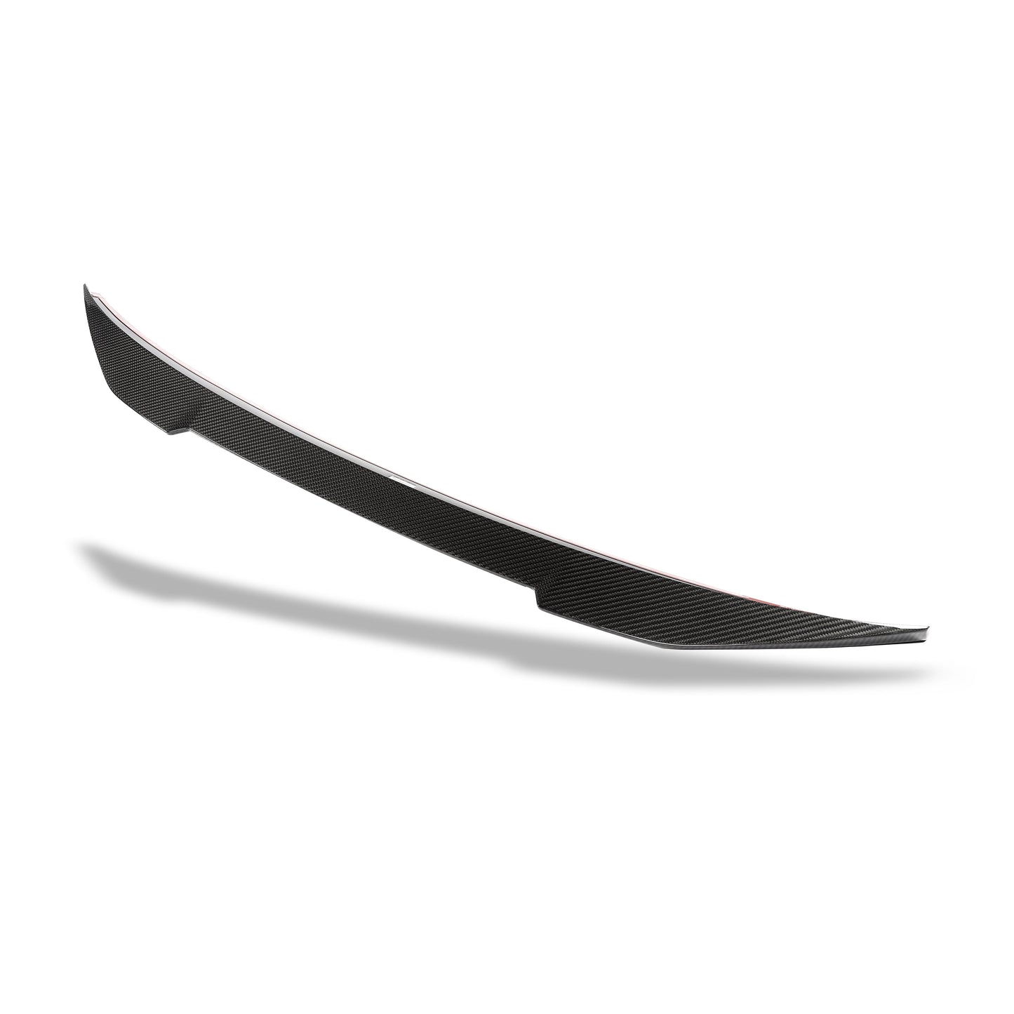 RS5 Sportback trunk spoiler top profile view