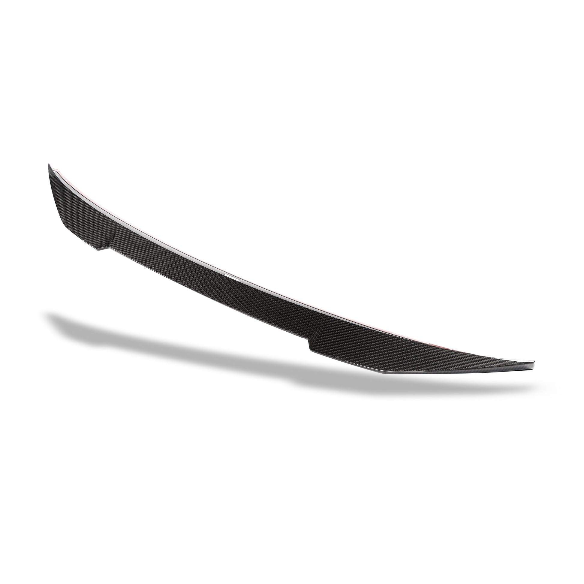 RS5 Sportback trunk spoiler top profile view