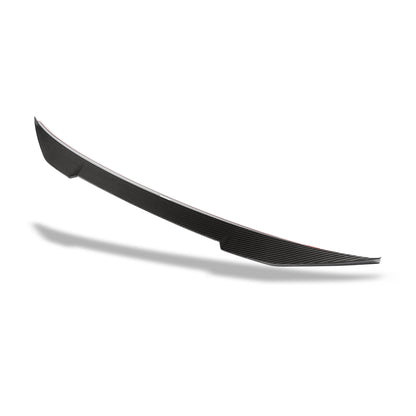 RS5 Sportback trunk spoiler top profile view
