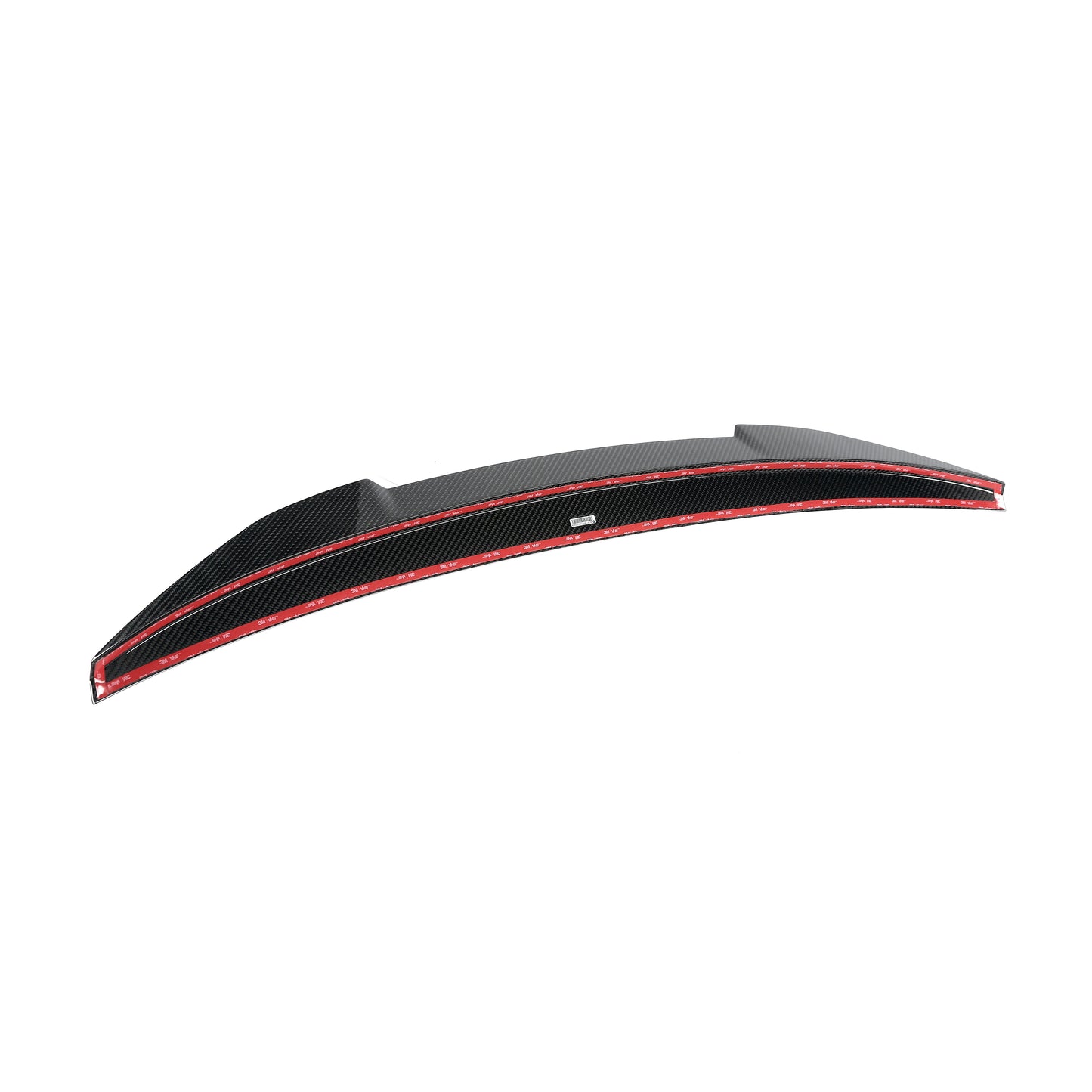 Audi RS5 carbon trunk spoiler underside mounting view