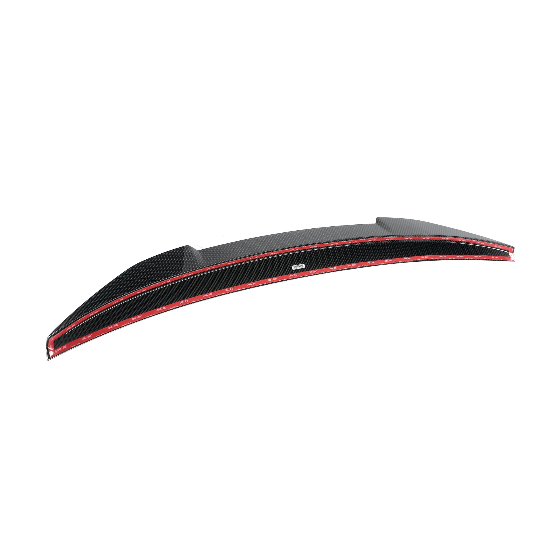 Audi RS5 carbon trunk spoiler underside mounting view
