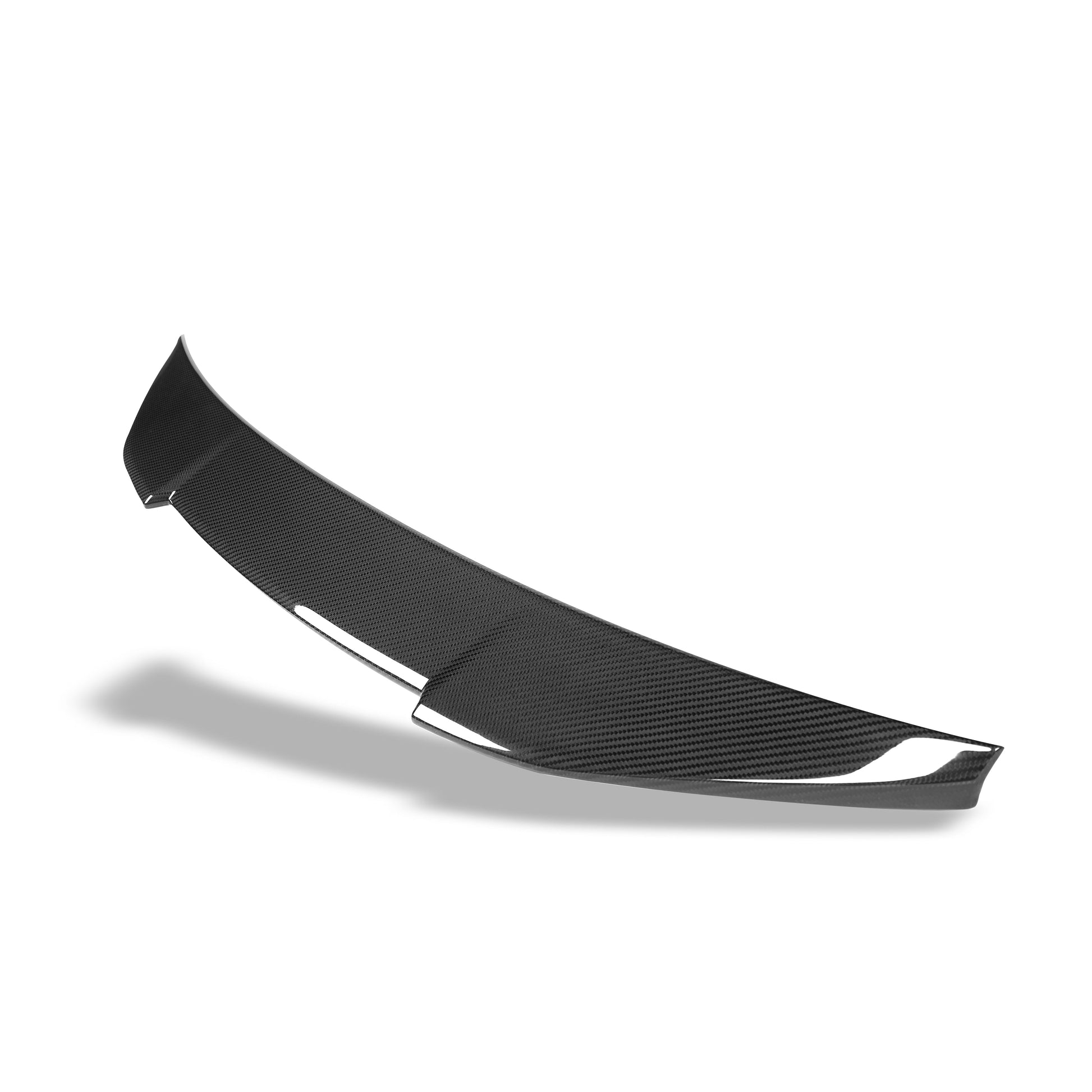 Carbon fiber trunk spoiler edge contour for Audi RS5 B9.5