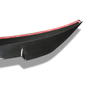 RS5 Sportback carbon spoiler end cap side detail