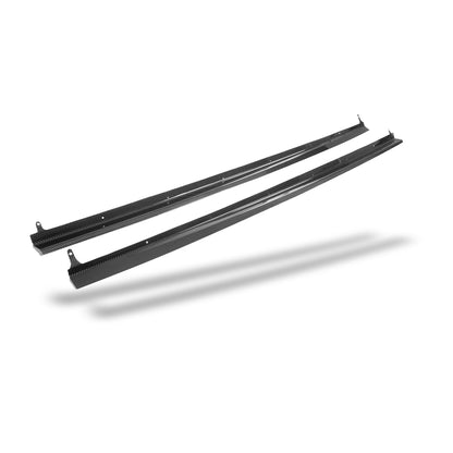 Audi RS6 C8 side skirt rear section detail