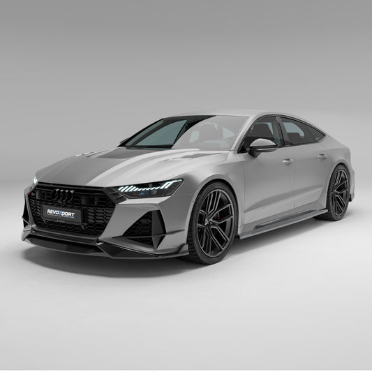 Audi RS7 C8 Sportback carbon fiber body kit full side profile