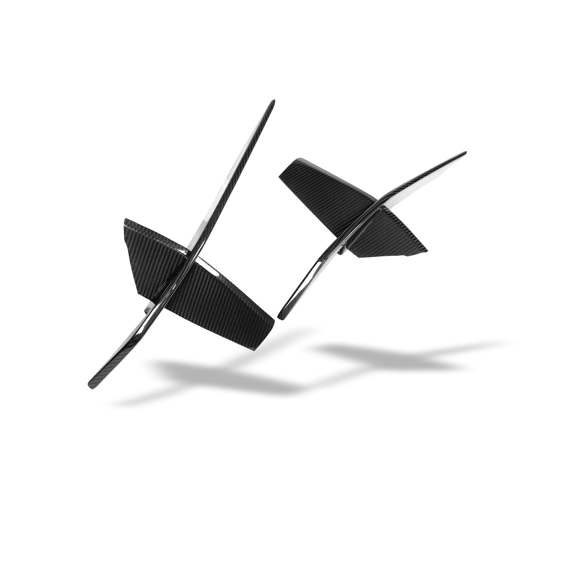 Audi RS7 C8 carbon fiber canards edge finish detail
