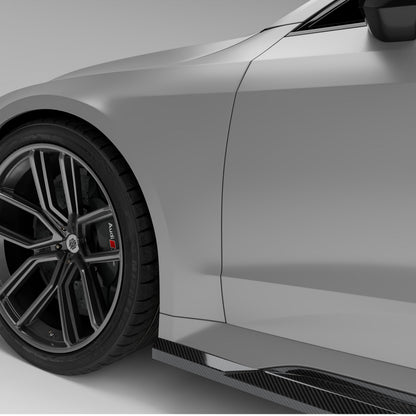RS7 C8 Sportback carbon side skirt full product display