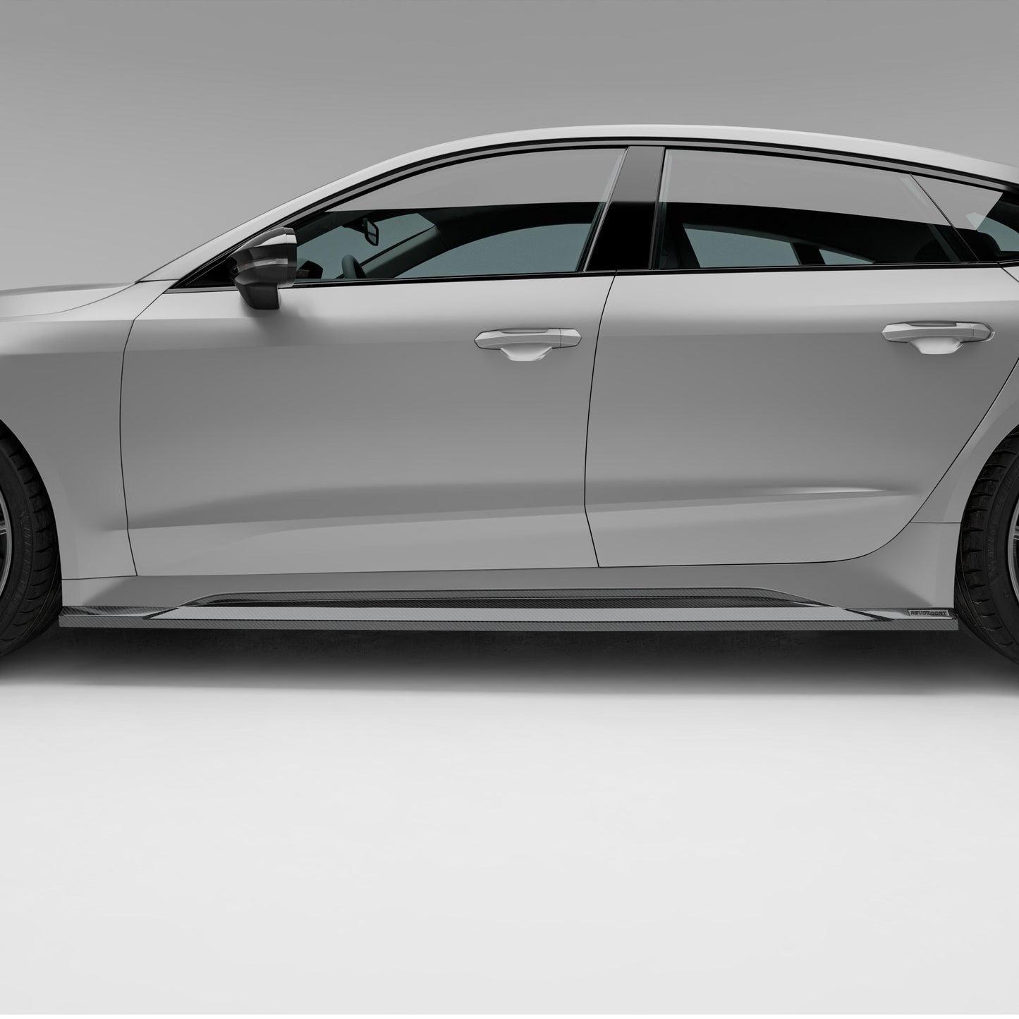 Audi RS7 carbon side skirts paired left and right set