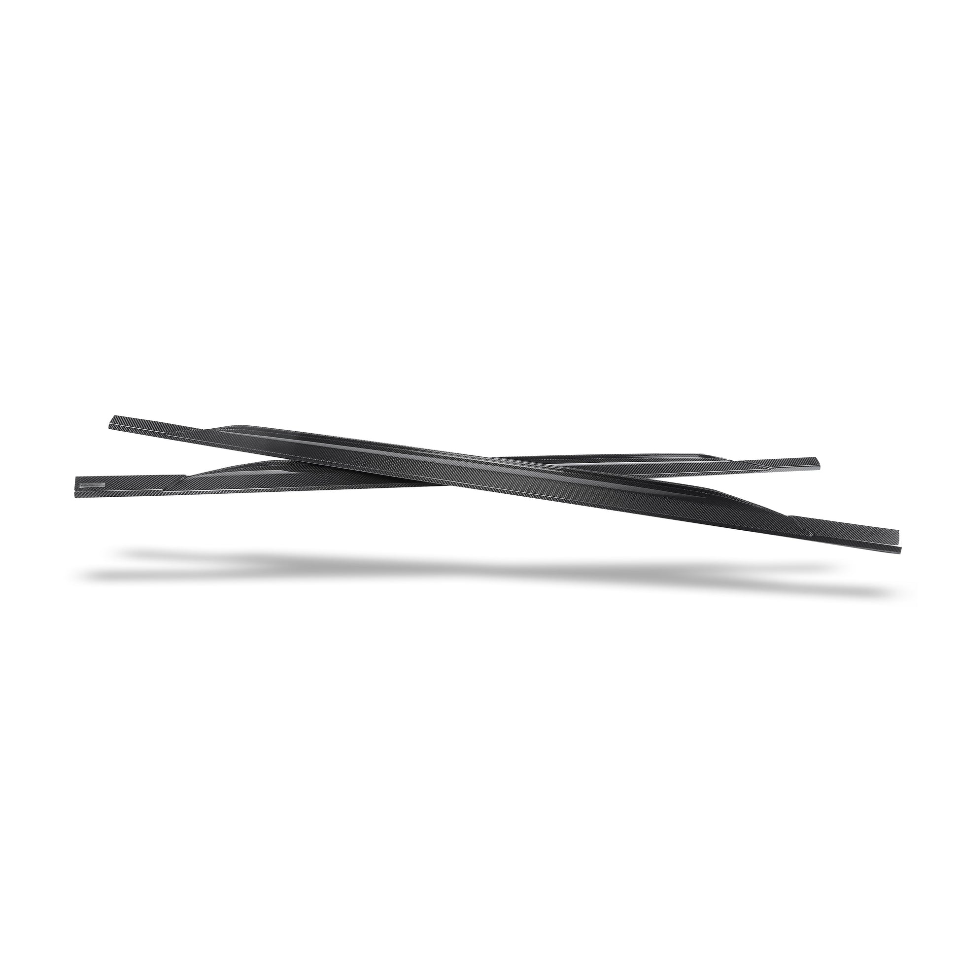 RS7 C8 carbon side skirts front section transition detail