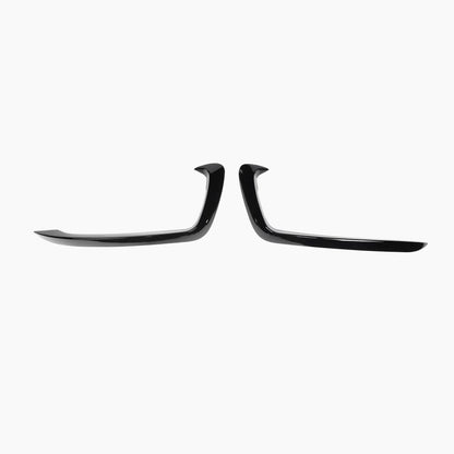 Gloss Black Front Bumper Canards for Audi B8 A5 Sline, S5 (2012-2016)
