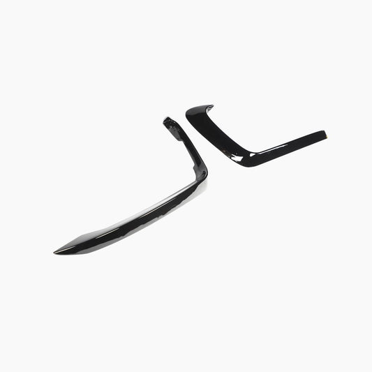 Gloss Black Front Bumper Canards for Audi B8 A5 Sline, S5 (2012-2016)
