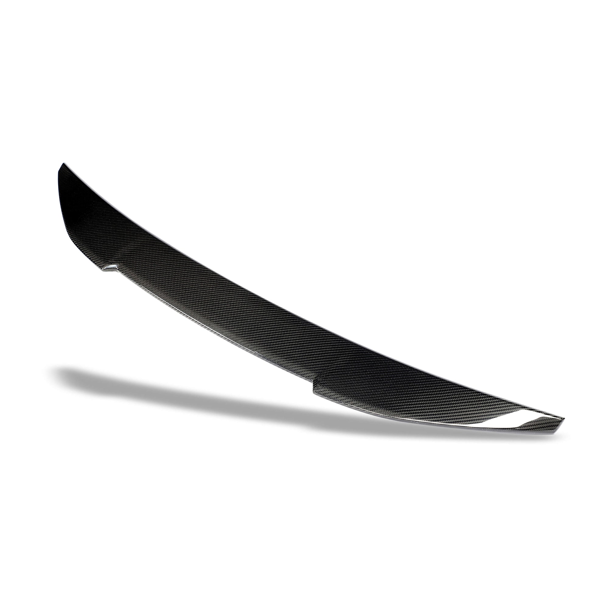 Audi RS5 B9.5 Coupe carbon fiber rear spoiler finished surface detail