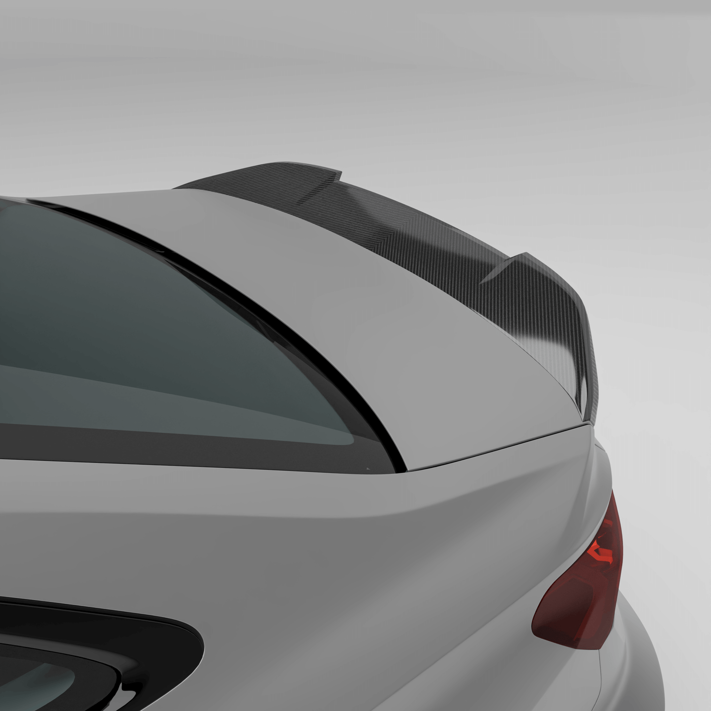 Audi RS3 8Y sedan carbon fiber trunk spoiler main view