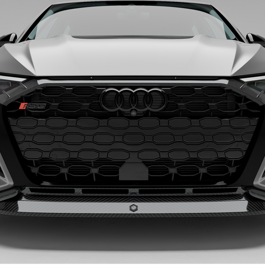 Audi RS3 8Y Sportback carbon fiber front grille main product view