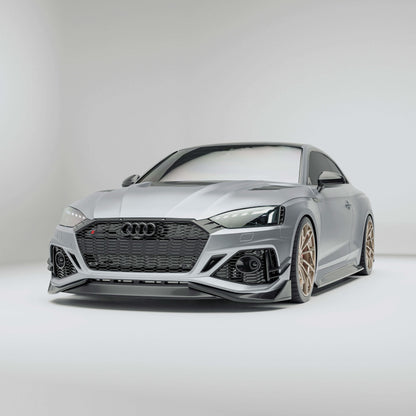 Audi RS5 B9.5 Coupe carbon fiber front lip main product view