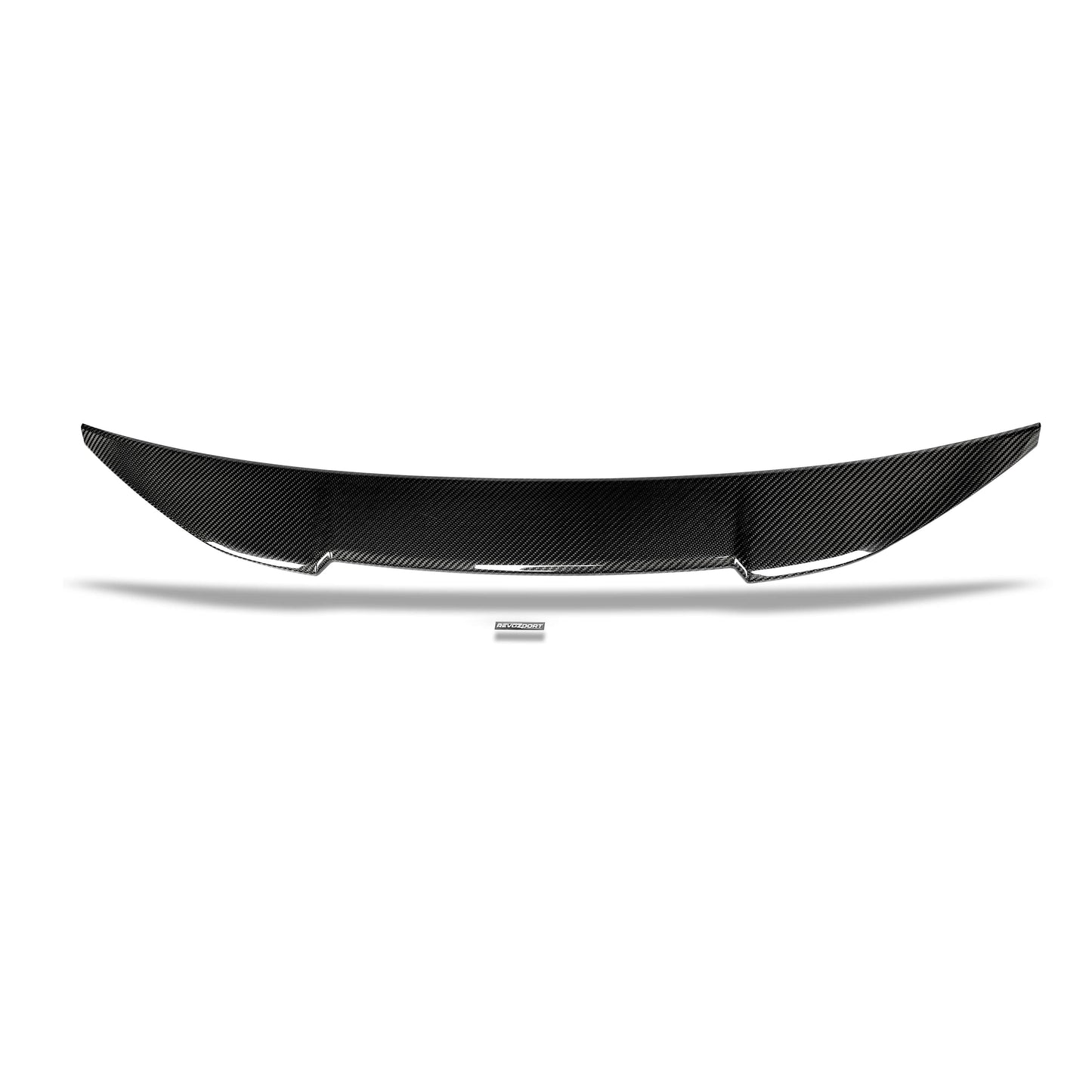 Audi RS5 B9.5 Coupe carbon fiber rear spoiler fitted on trunk lid