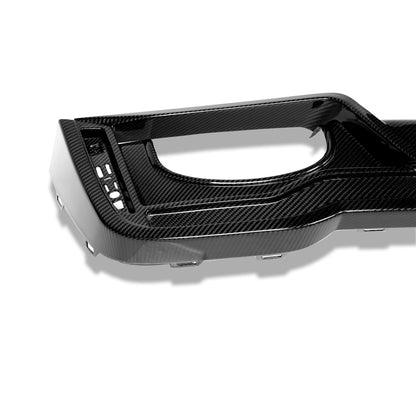Audi RS6 C8 rear diffuser corner and strake detail